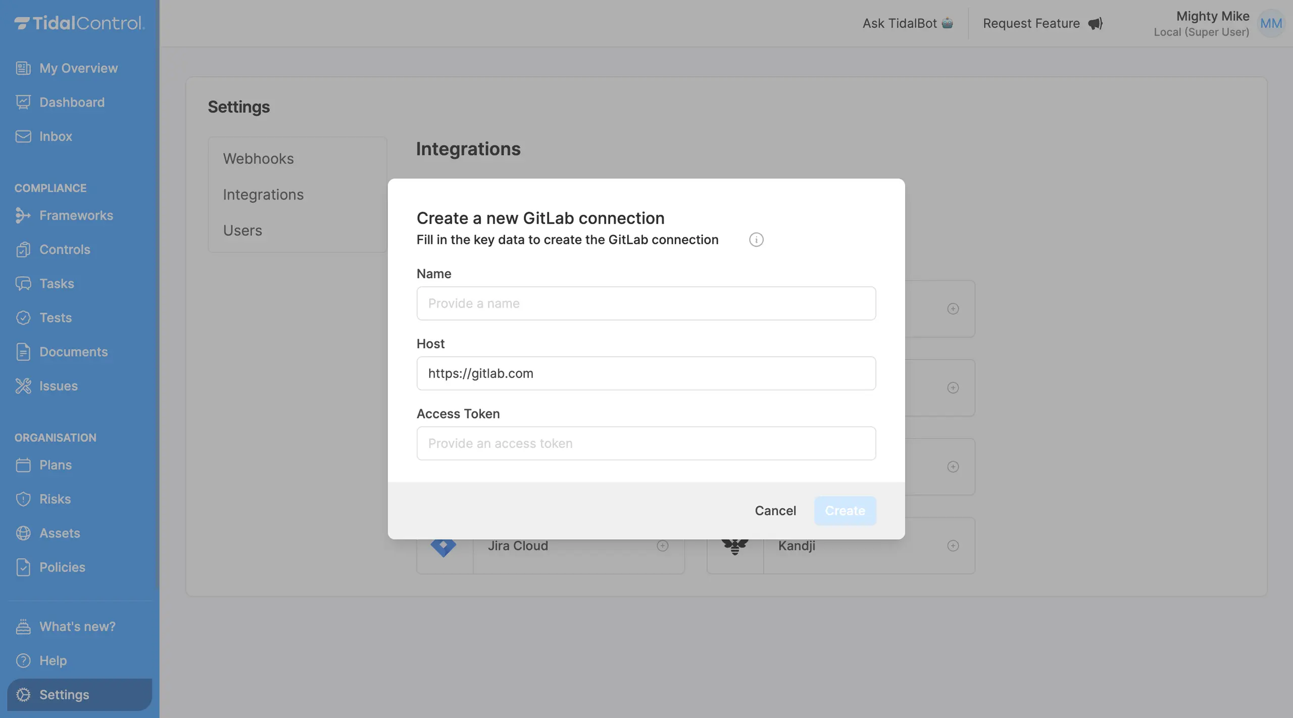 GitLab-integratie toevoegen